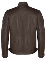 Veste en cuir véritable et toile pour homme de haute qualité, logo sur le devant, écologique, imperméable, coupe-vent, chaude, noire, prix avantageux, en solde