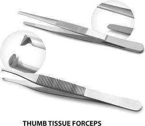 Kit complet de sutures chirurgicales pour étudiants en médecine – Ensemble de pratique en gros avec instruments en acier inoxydable – Instruments médicaux manuels - Product Image 5