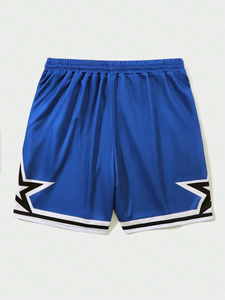 Nuevos pantalones cortos de baloncesto de verano para hombre, transpirables, absorben el sudor, de secado rápido, pantalones cortos sueltos para gimnasio, playa, deportes al aire libre, pantalones cortos de moda. - Product Image 3