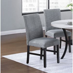 Set di 2 Sedie da Pranzo Moderne in Velluto a Coste con Schienale Confortevole per Cucina e Sala da Pranzo - Product Image 5