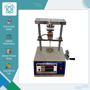Fabricante Indio de Equipos de Prueba y Medición de Acero Suave de Excelente Calidad, Máquina Manual de Prueba de Resorte en Venta - Product Image 2