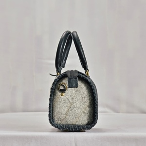 Bolsa de Viaje Mini Speedy 2026, de Lujo, 100% Cuero Genuino, Diseño Cosido, con Estampado Floral Rosa, para Mujer - Product Image 2