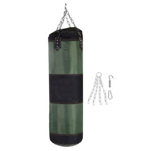 Saco de Boxeo Estilo Torneo para Entrenamiento de Boxeo y Kickboxing con Material Resistente y Soporte de Suspensión Confiable - Product Image 1