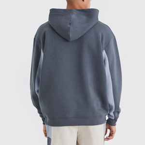 Sudadera de Moda para Hombre OEM 2026 Personalizada, Sudadera con Capucha Extra Grande y Hombros Caídos, Estampado Sólido, 100% Algodón, Otoño Invierno - Product Image 5