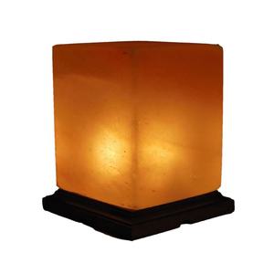 Lámpara de Sal del Himalaya Rosa Tallada en Forma de Cubo, Estilo Amor, Ecológica, Decoración - Sian Enterprises - Product Image 6