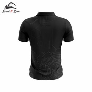 เสื้อยืดคอกลม แขนสั้น ผ้าโพลีเอสเตอร์ 100% ระบายอากาศได้ดี แห้งเร็ว เหมาะสำหรับใส่เล่นกีฬา ทำงาน หรือใส่ทั่วไป พร้อมสกรีนโลโก้ - Product Image 4