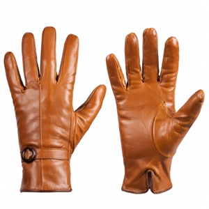 Leather Winter <b>Gloves</b> – <b>Touchscreen</b> Compatible Custom Logo <b>Gloves</b> for Motorcycle Riding & Cycling - Product Image 3