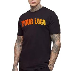 Camisetas Extra Grandes para Hombre de Alta Calidad, 100% Algodón, con Logotipo Personalizado, Colores Sólidos - Product Image 1