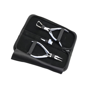 Hot Selling New Arrival Stainless Steel Hair Extension <b>Pliers</b> <b>Sets</b> Kit With Sectioning Tool Hair Extensions Tools - Product Image 3