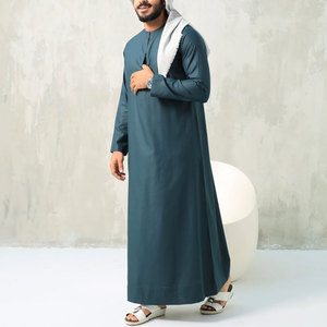 <b>Thobe</b> OEM Supplier Comfortable Long Sleeve Islamic Wear Designed for Private Label and Wholesale Buyers - Product Image 1