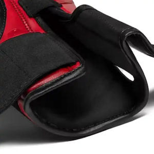 Dernier design, gants de boxe en cuir de vachette respirant avec fermeture auto-agrippante, gants de combat professionnels, logo personnalisé, haute performance pour équipe - Product Image 3