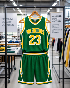 Ensemble de maillots et shorts de basket-ball personnalisés pour équipe, impression par sublimation, tissu en maille à séchage rapide, uniformes sportifs, fabricant OEM ODM - Product Image 6
