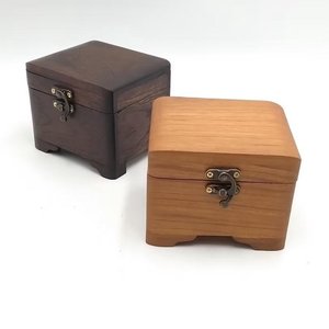 High Quality Luxury Fabrication Services Natural <b>Black</b> Walnut Jewelry <b>Box</b> <b>for</b> <b>Storage</b> <b>Box</b> - Product Image 6