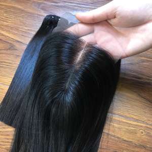 Meilleure vente Extensions de cheveux raides en os Fournisseurs de perruques de qualité supérieure avec cheveux Remy vietnamiens pour perruques - Product Image 5