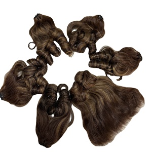 Cheveux humains vierges vietnamiens bruts bouclés, lâches, ondulés, extension de cheveux humains du Vietnam, pointe en ruban, cheveux vietnamiens bruts, donneur unique - Product Image 1