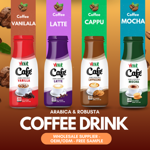 กาแฟคาปูชิโนขายส่ง 250 มล. อาราบิก้าและโรบัสต้า รับผลิตแบบ OEM ODM แบรนด์ส่วนตัว - Product Image 4