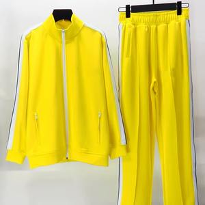 Ensemble de survêtement respirant à capuche de haute qualité pour homme, avec veste de jogging cargo en jersey et pantalon en molleton technique, personnalisable avec logo - Product Image 2