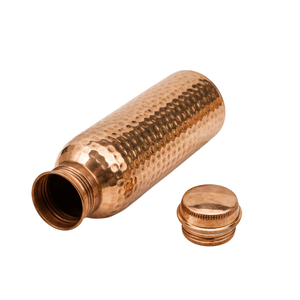 Wholesale Pure Copper <b>Water</b> <b>Bottle</b> Leak-Proof Jointless Copper Drinkware Custom Logo Eco-Friendly <b>Metal</b> <b>Bottle</b> Bulk Supplies - Product Image 6