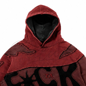 Sudaderas con capucha transpirables para hombre al por mayor, último estilo, color sólido, sudaderas con capucha para hombre, tamaño y diseño personalizados, sudadera con capucha desgastada - Product Image 4