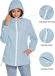 Wholesale Designer <b>Men</b> <b>Long</b> Winter Outdoor Windbreaker <b>Jacket</b> Stand Collar Vintage Style Lightweight Windproof Waterproof Hooded - Product Image 3
