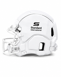 Breathable padded rugby helmet Adjustable strap flag football Red soft shell head protection - Product Image 3