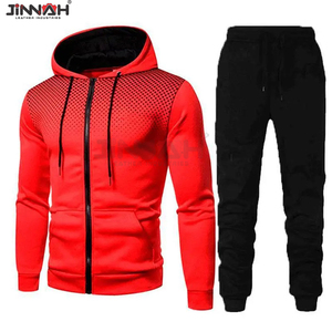 Conjunto Deportivo de Dos Piezas para Hombre, Sudadera con Capucha y Pantalones de Chándal, Sublimado, Transpirable, 100% Algodón, para Entrenamiento de Invierno y Ropa Deportiva Urbana - Product Image 6
