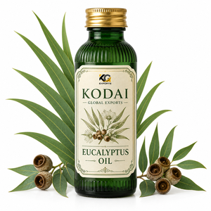 Huile d'eucalyptus Kodai 100% pure, naturelle et essentielle pour les soins de la peau et l'aromathérapie - Product Image 1