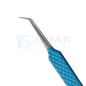 แหนบดัดขนตาแบบมืออาชีพ สแตนเลสสตีล ด้ามจับเพชรบลูไดมอนด์  ความแม่นยำสูง - Product Image 3