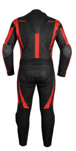 Traje de Carreras de Motocicleta Profesional Personalizado de Una Pieza, con Protección CE, de Cuero Vacuno, Equipo de Seguridad para Motociclistas, Traje Deportivo Personalizado para Motociclistas - Product Image 3