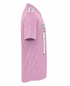 Maillot de football américain personnalisé Team Elite, col en V, manches courtes, polyester anti-humidité, pour homme adulte, taille 34 - Product Image 4