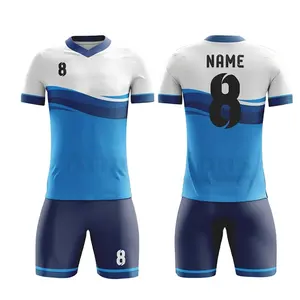 Maillot de football respirant en polyester 100% avec impression par sublimation, design personnalisé de haute qualité, nouvelle arrivée, service OEM, faible MOQ - Product Image 4