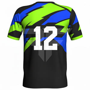 قميص كرة قدم بالجملة مع شعار، طقم قميص كرة قدم سريع الجفاف، ملابس رياضية عالية الجودة، قميص كرة قدم للرجال - Product Image 3