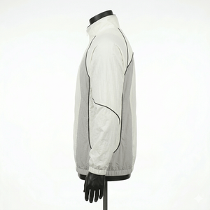 เสื้อแจ็คเก็ตกันลมสีพื้นแบบกำหนดเอง เสื้อแจ็คเก็ตซอฟต์เชลล์สำหรับกิจกรรมกลางแจ้ง เสื้อแจ็คเก็ตผู้ชายสำหรับเล่นกีฬาฤดูหนาวลำลอง พร้อมโลโก้ - Product Image 2