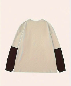 Sudadera con capucha lisa de diseño casual OEM de alta calidad, sudadera con cuello redondo y estampado serigráfico, sudaderas duraderas para hombre con estampado serigráfico - Product Image 6