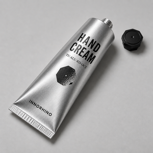 Emballage personnalisé en tube d'aluminium pour lotion et soins de la peau, tube cosmétique rechargeable avec bouchon autoportant - Product Image 3