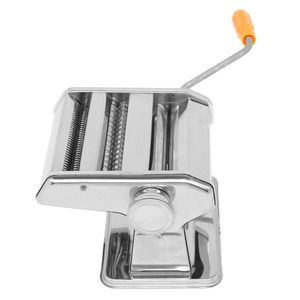Macchina per Fare la Pasta a Doppia Lama in Acciaio Inossidabile, Strumento Manuale Multifunzionale per Pasta con Manovella - Product Image 5