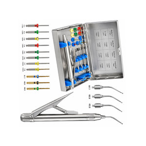 Kit Quirúrgico Reutilizable para Levantamiento de Seno Dental, con Elevador de Seno para Implantes Dentales, Brocas con Tope y Levantamiento Lateral Crestal, en Casete - Product Image 2