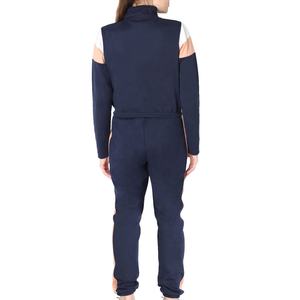 เสื้อวอร์มเอวลอยมีฮู้ด,เสื้อครอปและกางเกงวอร์มทันสมัยโลโก้แบบออกแบบได้ตามต้องการสินค้าใหม่ปี2022เสื้อผ้าเครื่องแต่งกายสำหรับผู้หญิง - Product Image 3