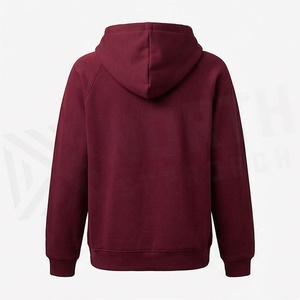 เสื้อฮู้ดดี้ผ้าฟลีซขนาดใหญ่พิเศษ 100 แบบปรับแต่งได้ ทรงหลวม สไตล์สตรีทแวร์ พิมพ์โลโก้ ลายเรียบ เสื้อสเวตเชิ้ตเปล่า - Product Image 2