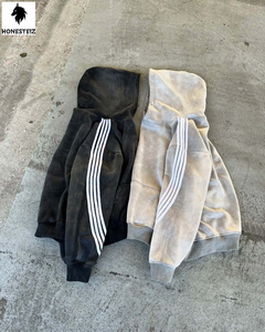 เสื้อฮู้ดดี้ผู้ชายทรงปกติ พิมพ์ลายคุณภาพสูง เนื้อผ้าหนา 100% ผ้าฝ้ายย้อมสีพื้น  รับสกรีนโลโก้ ระบายอากาศได้ดี - Product Image 3