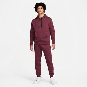 Conjunto Deportivo Informal para Hombre, Sudadera con Capucha Acolchada de Terciopelo Ligero, Pantalones Cortos, Color Sólido, Poliéster/Algodón - Product Image 3