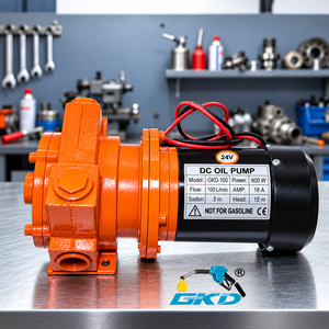 ปั๊มน้ำมัน GKD 24V DC รุ่น YTB-100 600W 100 ลิตร/นาที ปั๊มถ่ายน้ำมันเชื้อเพลิงสำหรับใช้งานในอุตสาหกรรม - Product Image 5