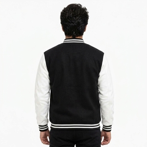 Chaqueta Varsity Premium de Alta Calidad, Ropa Exterior Informal con Ajuste Cómodo, Tela Resistente, Puños Acanalados, Bordado Personalizado - Product Image 3