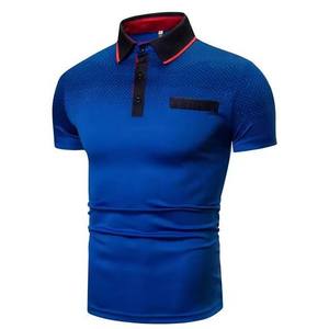 Men's Casual Short Sleeve for Shirts High Street Custom Design <b>Compressed</b> Breathable Cotton/Bamboo Fiber Jersey Plus Size - Product Image 4
