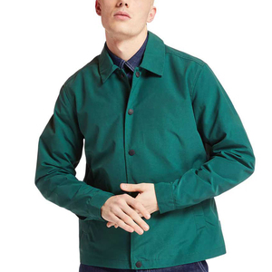 เสื้อแจ็คเก็ตโค้ชสีพื้นสไตล์ลำลองแนวสตรีทแวร์ แขนยาว มีปก ติดกระดุม ทรงปกติ เหมาะสำหรับใส่ในชีวิตประจำวัน - Product Image 6