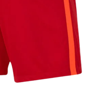 Men Red Side Panel Soccer Shorts Polyester <b>Athletic</b> Football Shorts Training Match Sports Wear Team Uniform Performance Apparel - Product Image 4