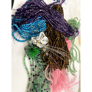 Mix Wholesale Multi Gemstone Beads Natural <b>Stone</b> for Jewelry Making 8mm Crystal Beads for Bracelet Making Aashim Agate Gujarat - Product Image 3