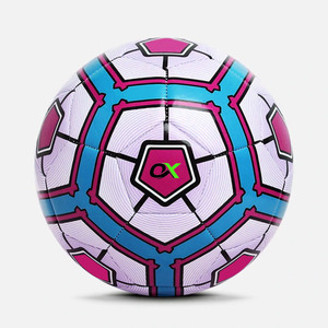 Ballon de football Oxva Industries sur mesure taille 5 pour l'entraînement et les matchs, en cuir PU durable, cousu à la machine - Product Image 3