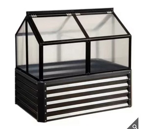 47x31x45in Momoplant Kit de lit de jardin surélevé galvanisé Boîte de jardinière de serre de jardin, extérieur pour cultiver des légumes, des fleurs - Product Image 3