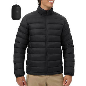 Mens Lightweight <b>Packable</b> Puffer <b>Jacket</b> Winter Insulated Puffy Coat Water Repellent Warm Quilted <b>Jacket</b> Casual Travel Outdoor - Product Image 2